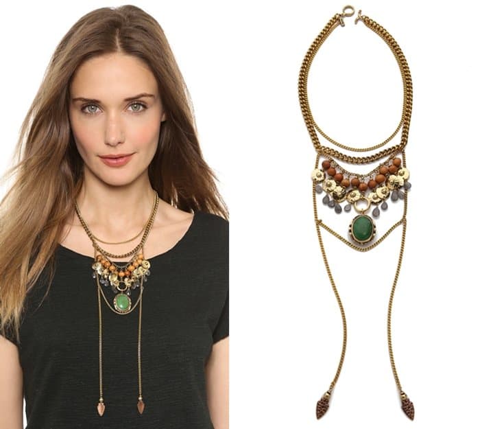 Vanessa Mooney The Flame Statement Necklace