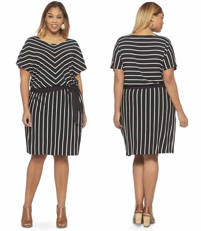 Ava & Viv Women's Plus Size Short Sleeve Dress