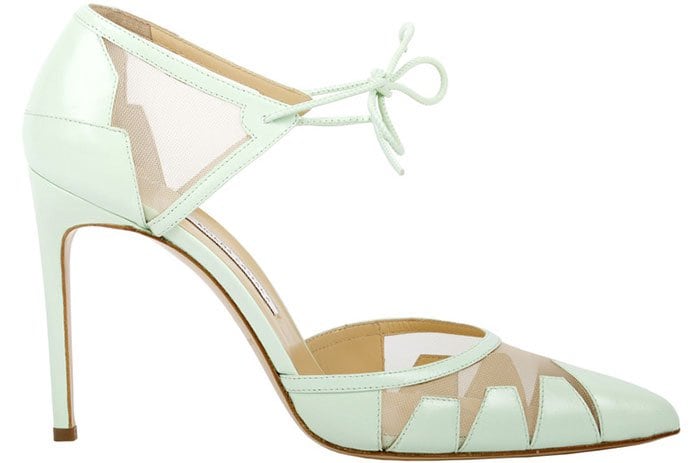 Bionda Castana "Lana" Pumps in Mint Green