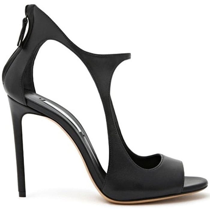 Casadei Spring 2015 Leather Cutout Sandals