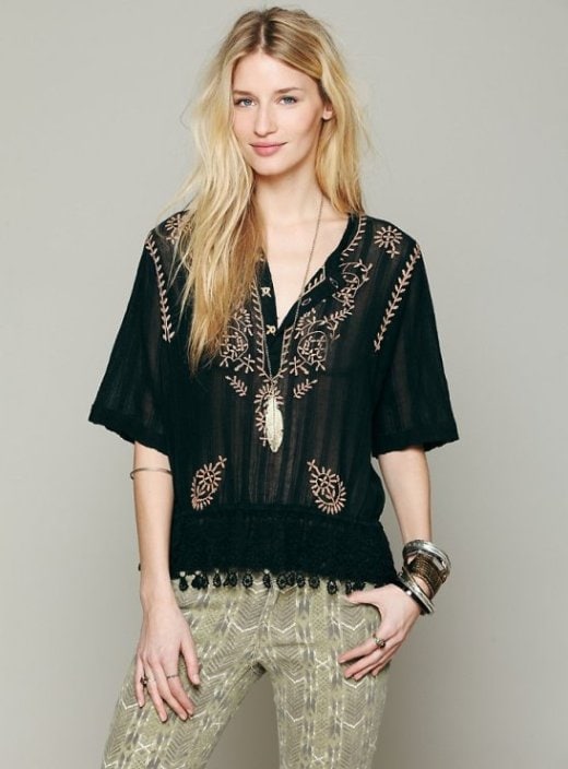 Free People New Romantics Feeling Giddy Top