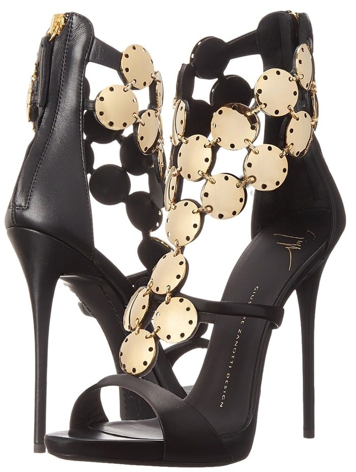 Black Embellished Giuseppe Zanotti Shoes