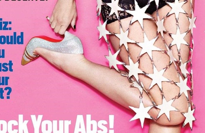 Gwen Stefani on the cover of Cosmopolitan magazine’s March 2015 issue
