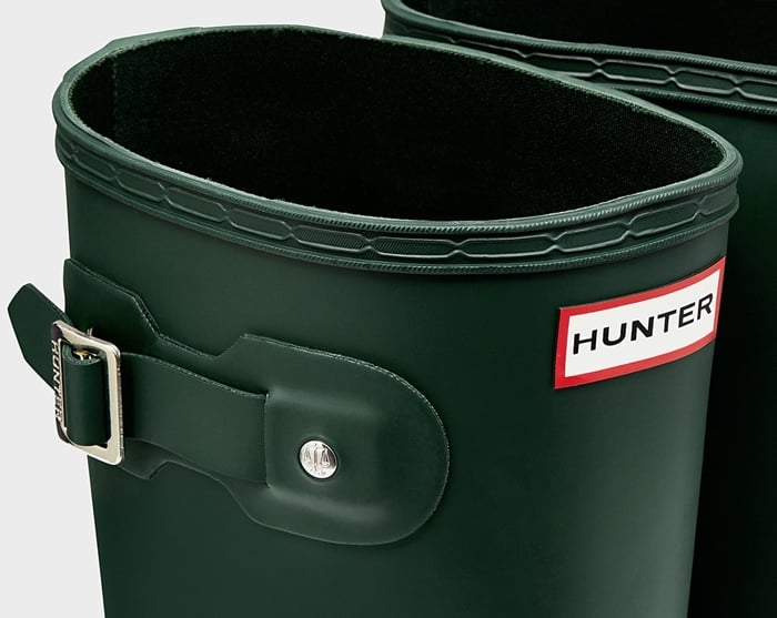 Please verify the Hunter logo label for authenticity and accuracy