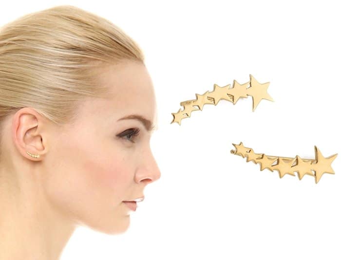 Jennifer Zeuner Jewelry Vega Extended Ear Crawlers