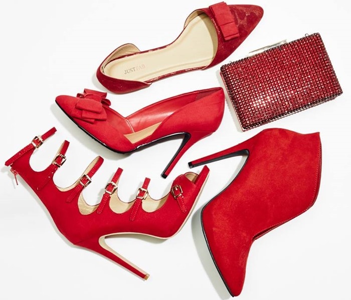 Red heels and shoes at JustFab