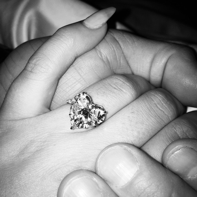 Lady Gaga's engagement ring from long-time beau Taylor Kinney