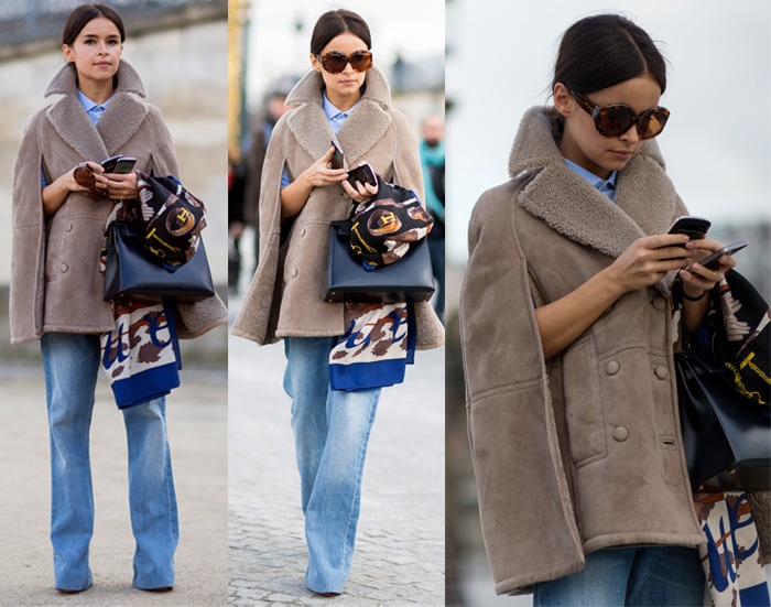 Miroslava Duma attends the Valentino show as part of the Paris Fashion Week Womenswear Fall/Winter 2014-2015