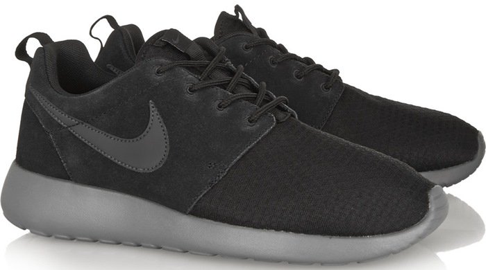 Nike Roshe Run Winter mesh and suede sneaker