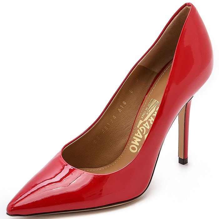 Salvatore Ferragamo Susi Pumps red