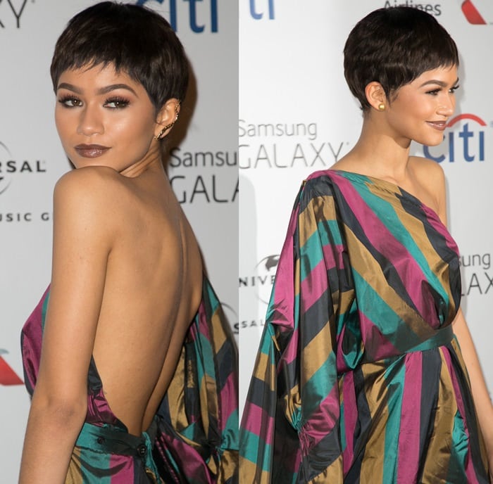 Zendaya showed off her Jack Vartanian ear climber