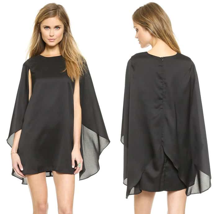 re:named Woven Cape Dress