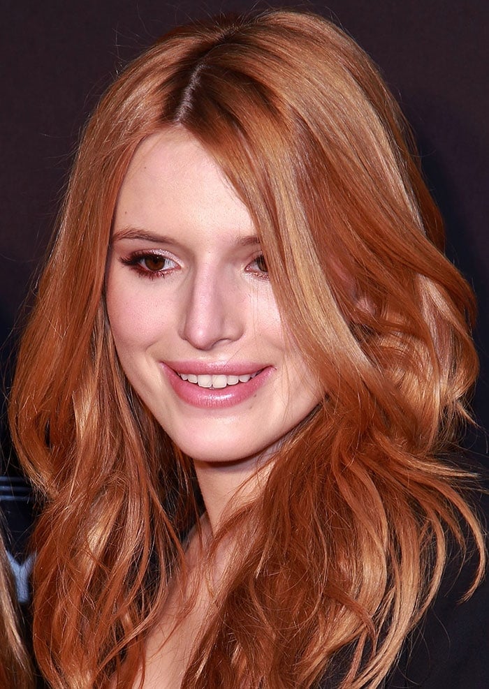 Bella Thorne at the opening night of the 2015 New York Spring Spectacular