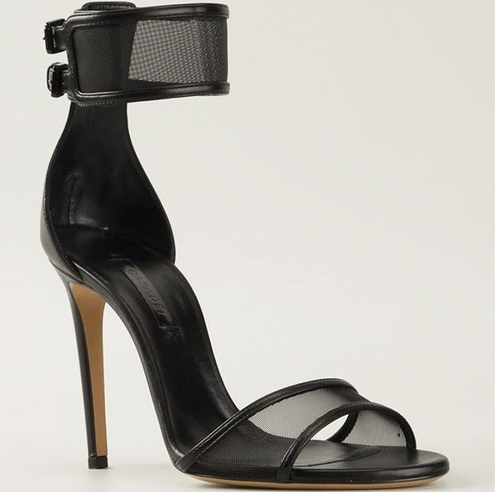 Casadei Mesh-Strap Sandals