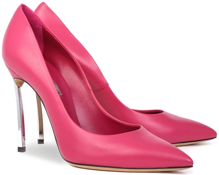 Casadei Blade Pink Pumps