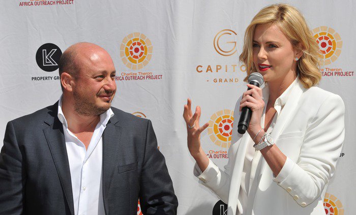 Charlize Theron at the Formula 1 Rolex Australian Grand Prix in Melbourne on March 15, 2015
