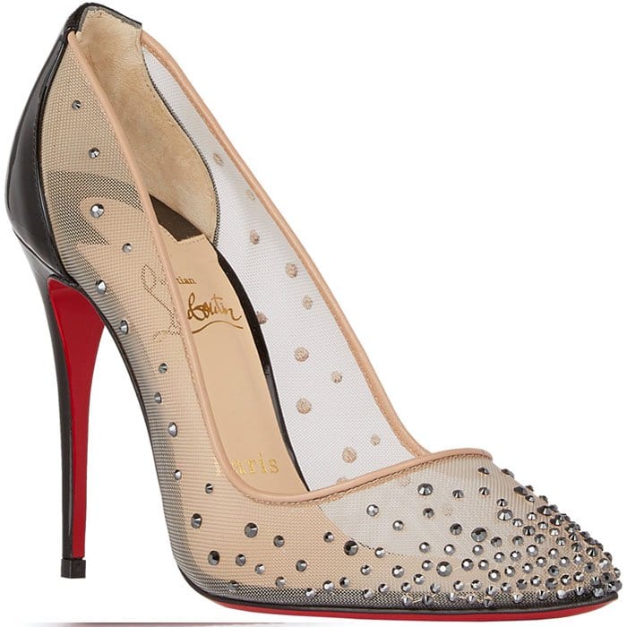 Christian Louboutin Follies Strass Pumps