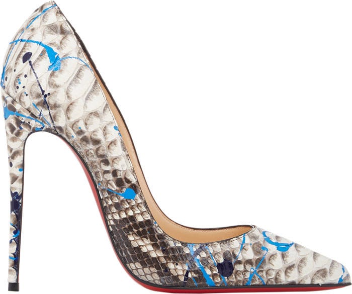 Christian Louboutin So Kate Pumps Python