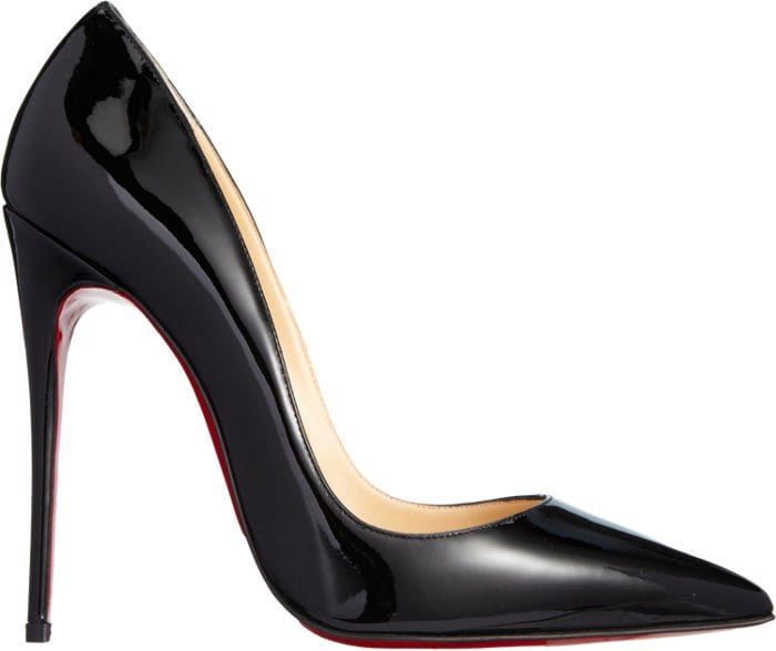 Christian Louboutin So Kate Pumps Black Patent