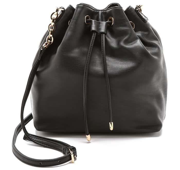 Deux Lux Anguilla Bucket Bag Black