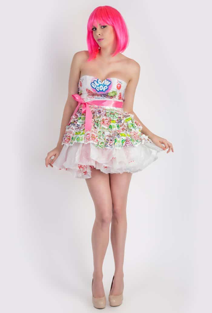 Garbage Glam Danger BlowPop Dress