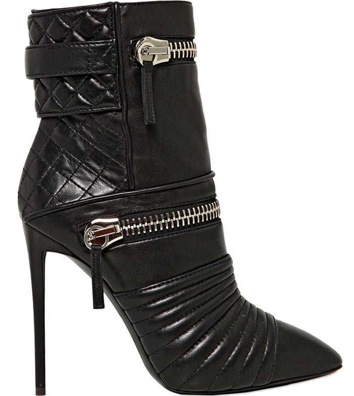 Giuseppe Zanotti Quilted Zipped Ankle Boots