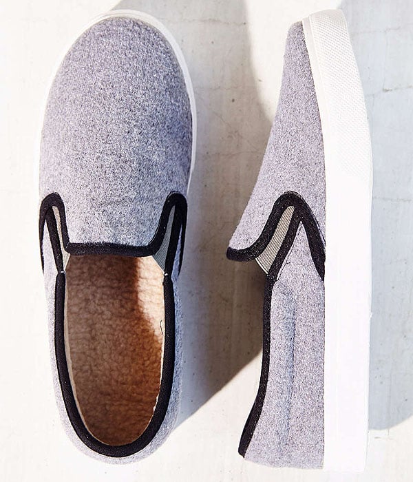 Jeffrey Campbell Ray Wool Slip-On Sneakers