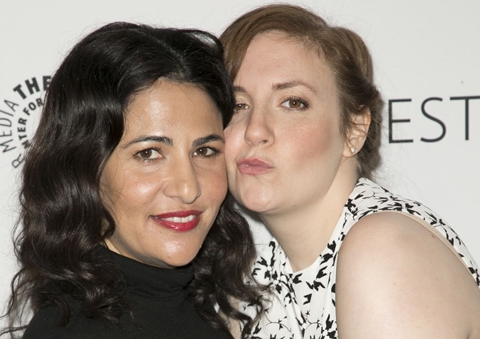 Lena Dunham and Jenni Konner at the Paley Center For Media’s 32nd Annual PALEYFEST LA presented ‘Girls’ at the Dolby Theatre in Hollywood on March 8, 2015