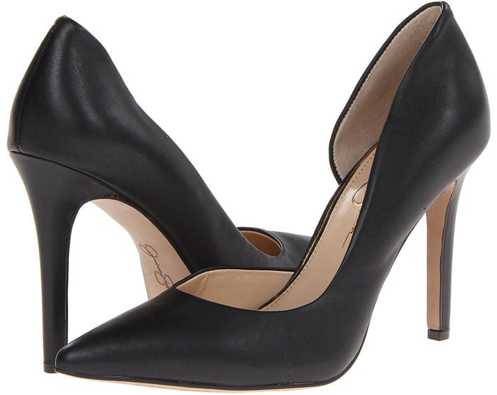 Jessica Simpson Claudette Pumps Black Leather