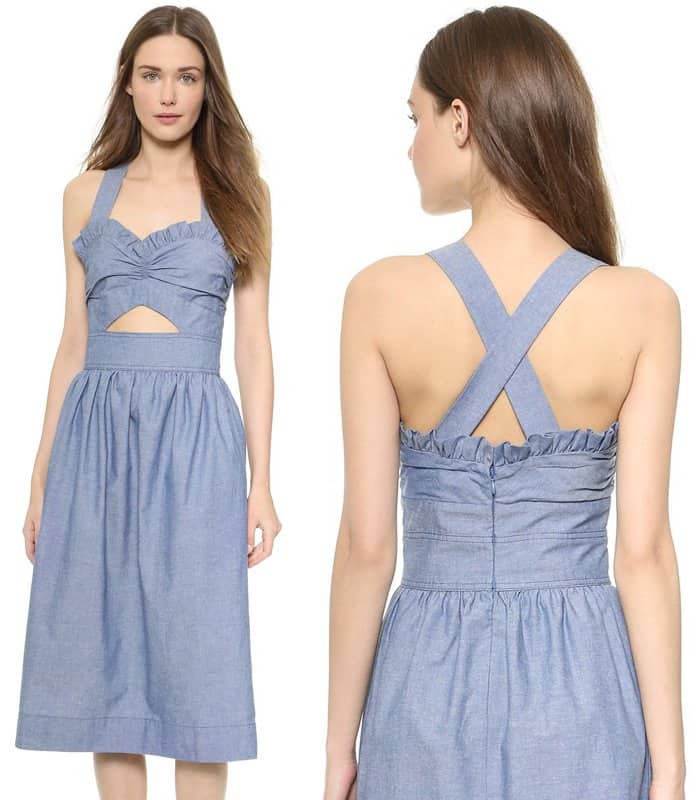 Jill Stuart Brigitte Denim Dress