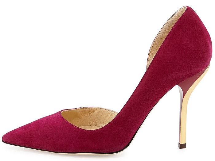 Jimmy Choo 'Willis' Half-d'Orsay Pumps