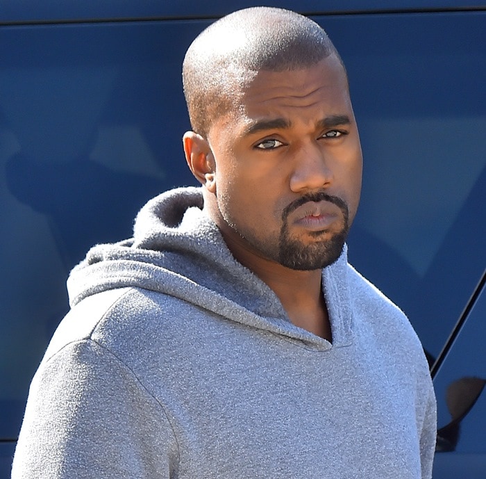 Kanye West took his daughter to ballet class at Miss Melodee Studios in Tarzana