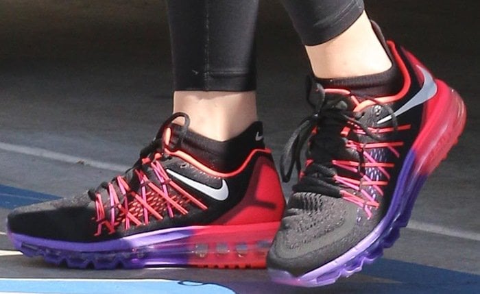 Khloe Kardashian's Air Max 2015 running sneakers from Nike