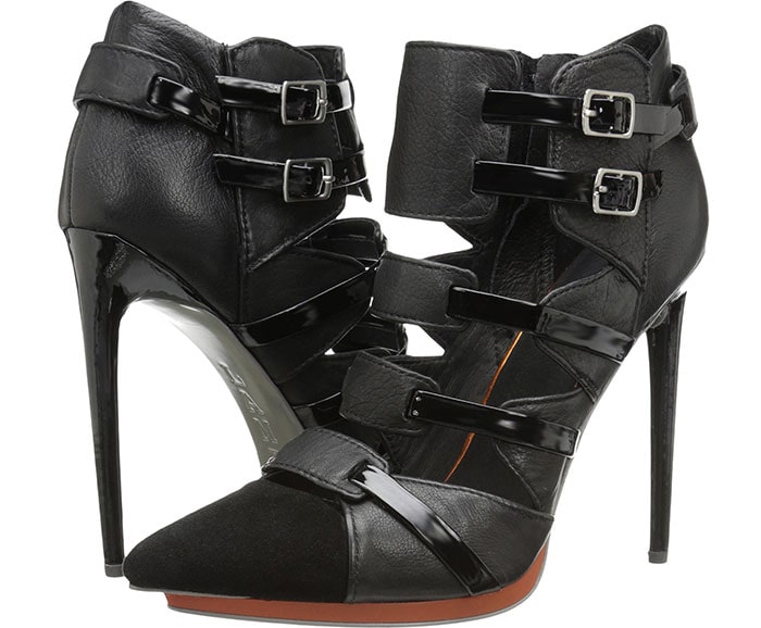 L.A.M.B. "Kaine" Booties in Black