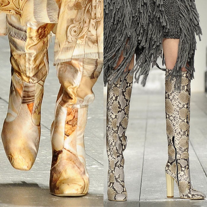 Laura Biagiotti fall 2015 boots