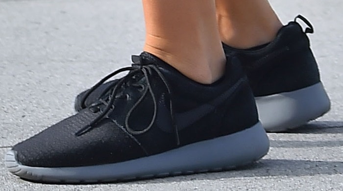 Kim Kardashian's Japanese inspired “Roshe Run Winter” sneakers