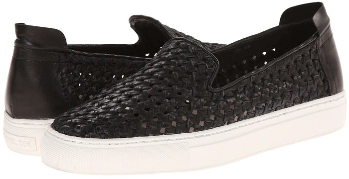 Rachel Zoe Burke Black Nappa Fashion Sneakers