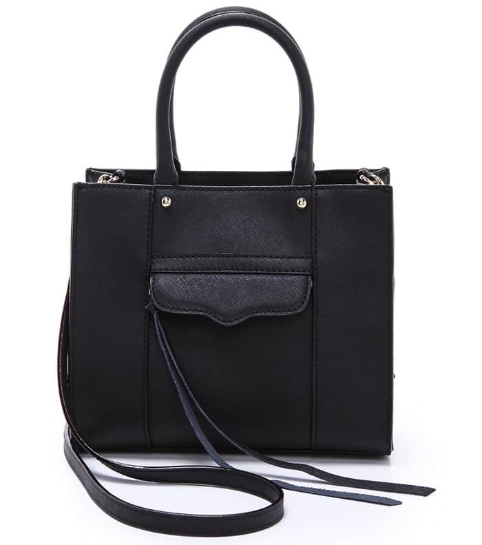 Rebecca Minkoff Mini MAB Tote in Black