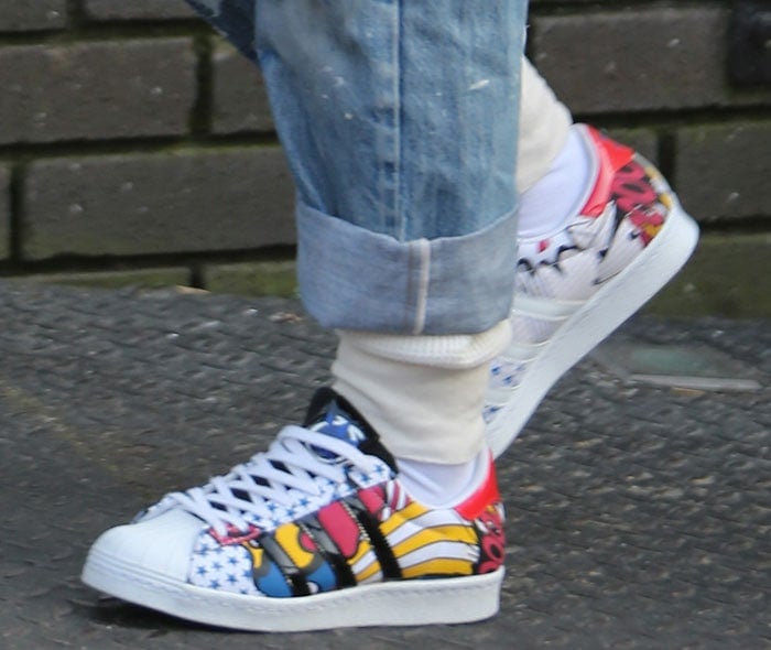 Rita Ora's sneakers from her adidas collaboration