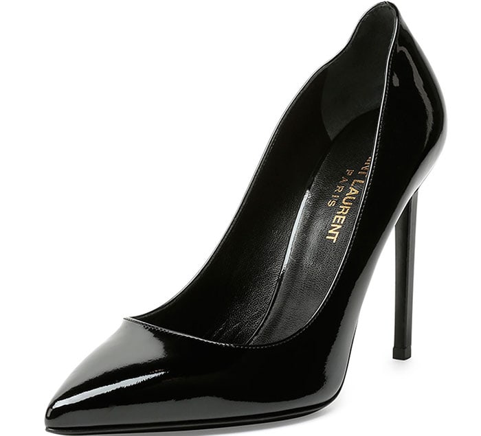 Saint Laurent Paris Patent Leather Pumps