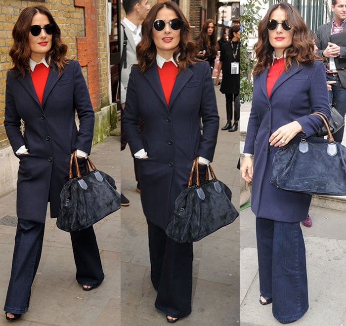 Salma Hayek at the Advertising Week Europe at St. James Church Piccadilly