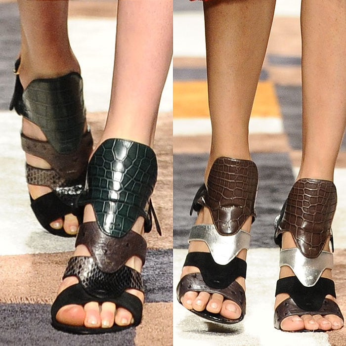 Salvatore Ferragamo fall 2015 sandals 1