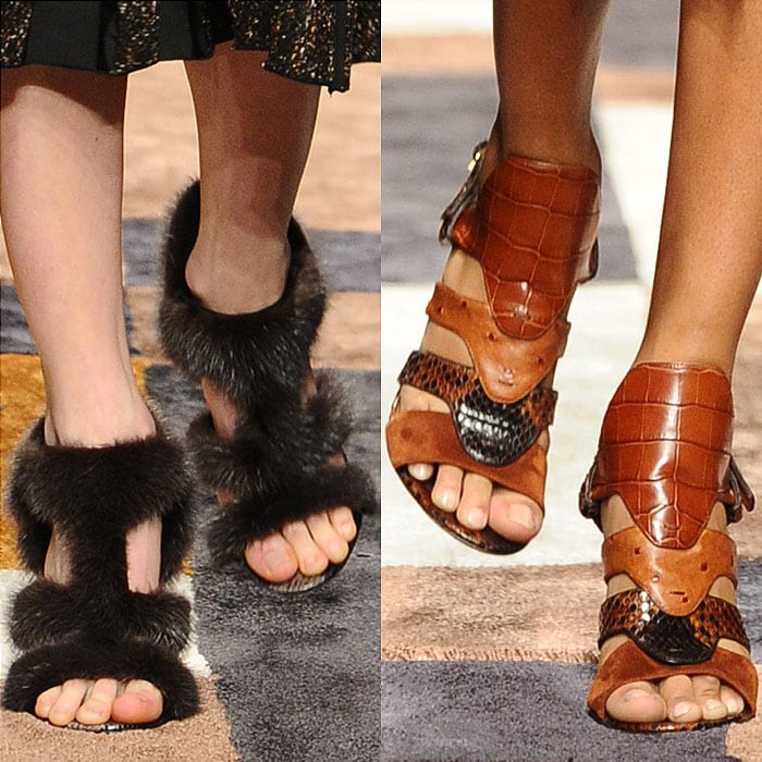 Salvatore Ferragamo fall 2015 sandals