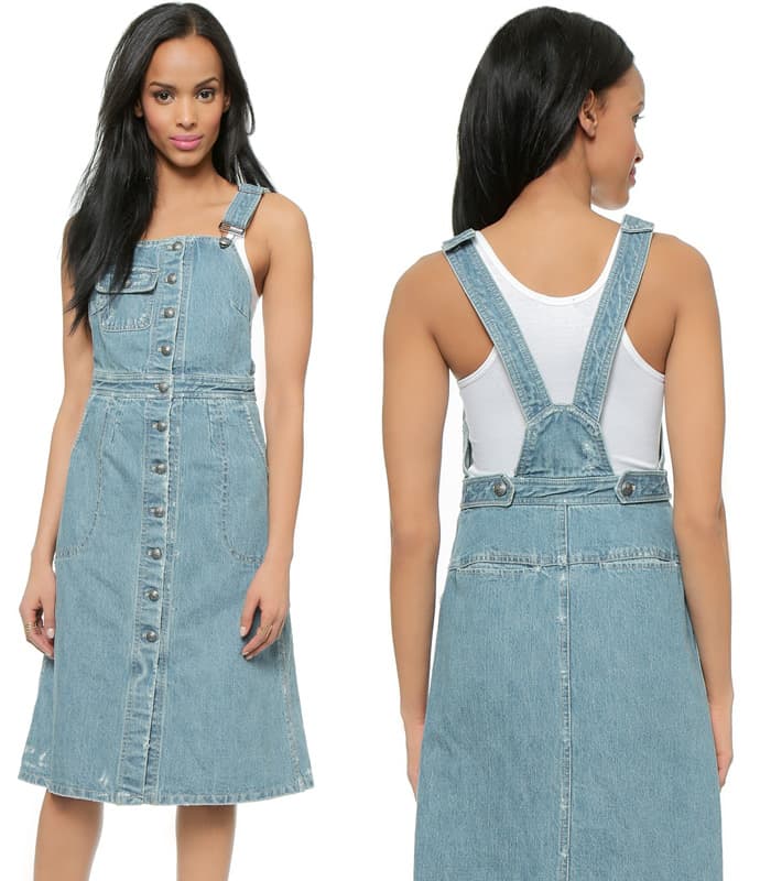 Sea Denim Button Up Dress