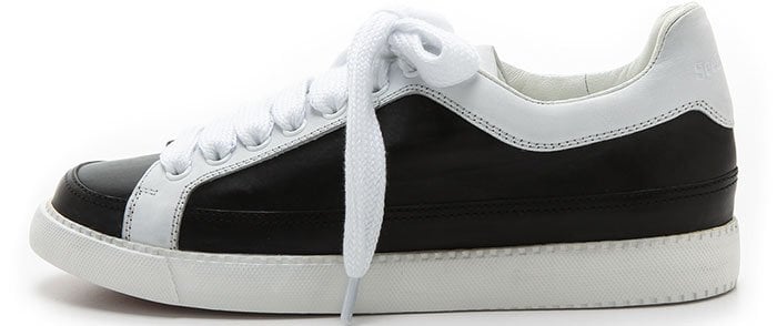 Two-tone styling brings graphic impact to these low-top See by Chloé sneakers