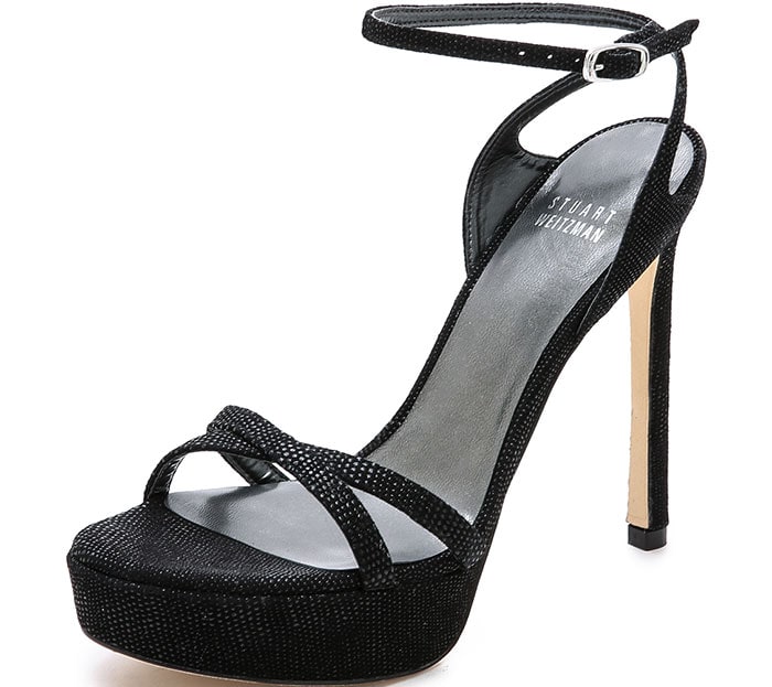 Stuart Weitzman Bebare Sandals Black