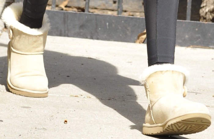 Gigi Hadid's Mini Bailey Button boots