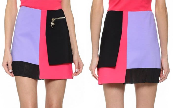 Versace Multicolored Skirt: An extravagant and colorful option for a standout look