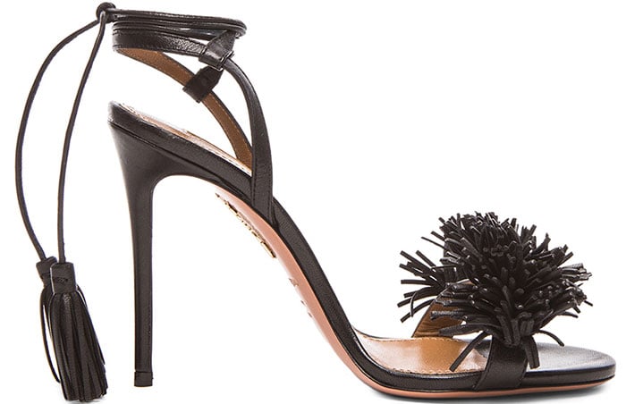 Aquazzura Wild Thing Fringe Sandals