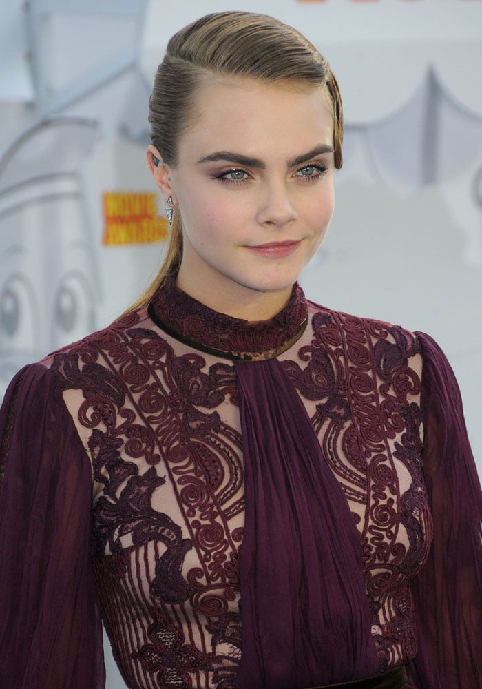 Cara Delevingne's gorgeous dress from Reem Acra